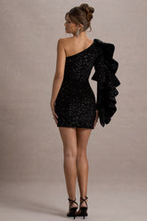 WB_CL135394002-Nikko-BlackSequinRuffle-SleeveMiniDress10